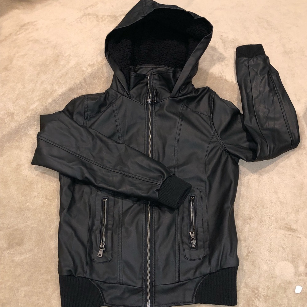 Leather jacket